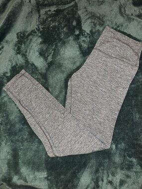 Lululemon Wunder Train High-Rise Tight 25" Heathered Grey - Size 10